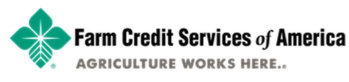 farm credit services agriculture works here logo
